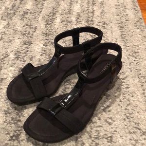 Black sandals